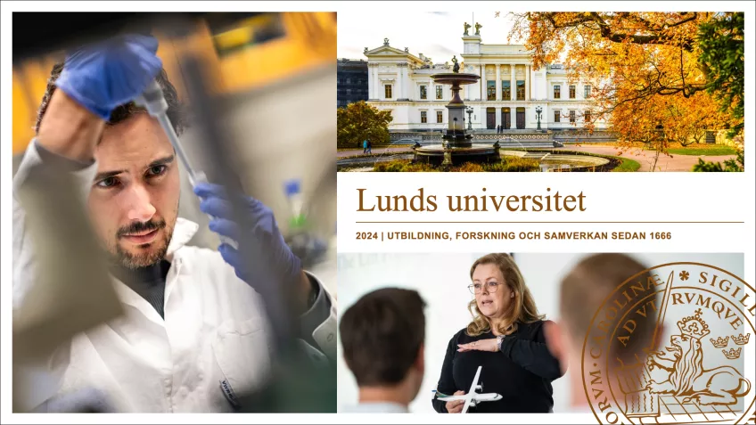Presentation Lunds universitetet 2024, framsida