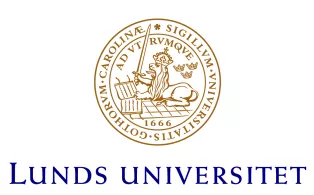 Lunds universitets logotyp, enradig centrerad