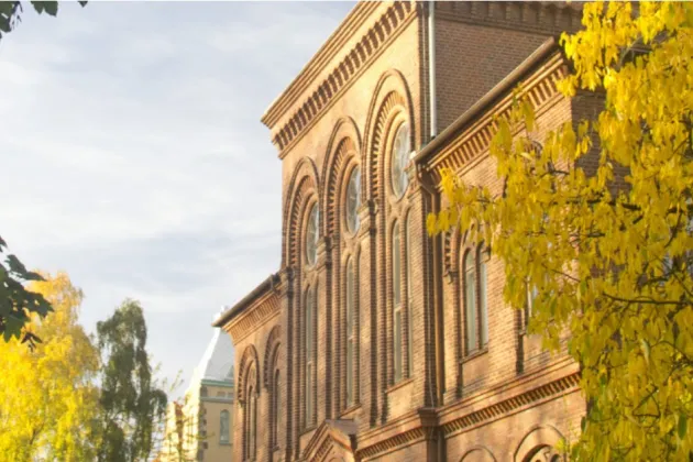 Bild på Pufendorfinstitutets byggnad.