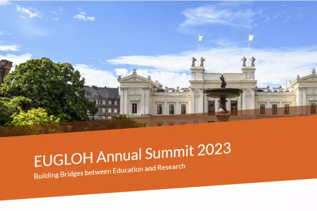 Lunds universitet med texten Annual Summit 2023.