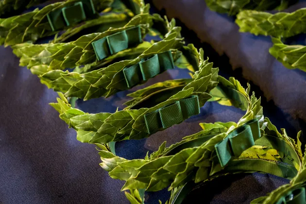 Bild på lagerkransar.