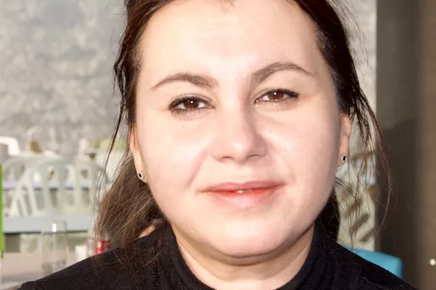 Alma Orucevic-Alagics ansikte 