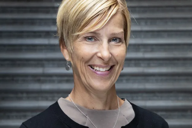 Foto på Lena Eskilsson. Fotograf: Charlotte Carlberg Bärg.